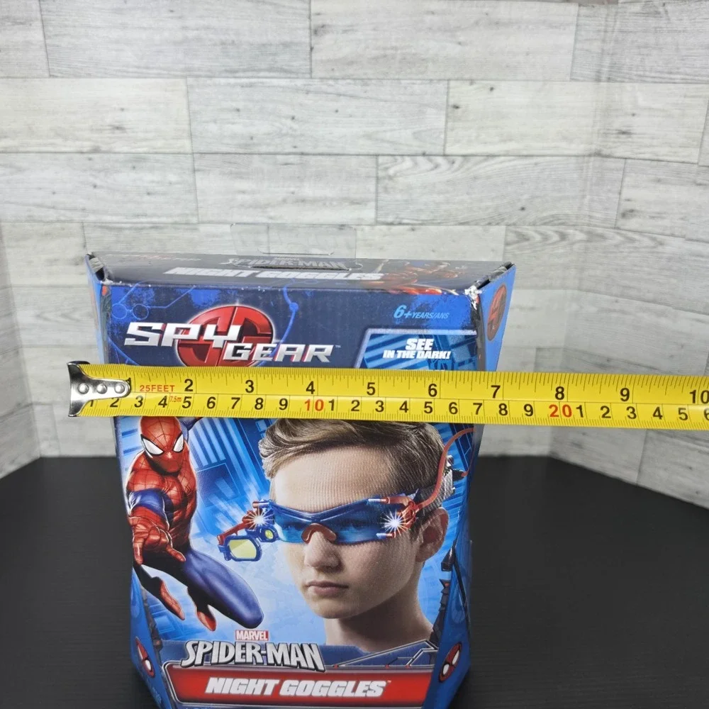 Spider-Man Spy Gear Night Vision Goggles Secret Agent Toy Glasses NEW RARE